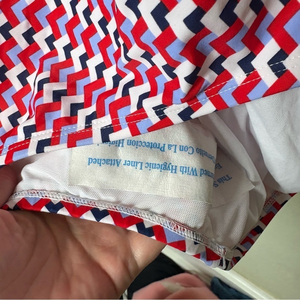 NWOT Red White and Blue Kona Sol One Piece Swimsuit Size 22 - Picture 5 of 7